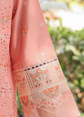 Bin Saeed Fabric - WCTF-015 B- 3 Piece Embroidered Stitched Suit