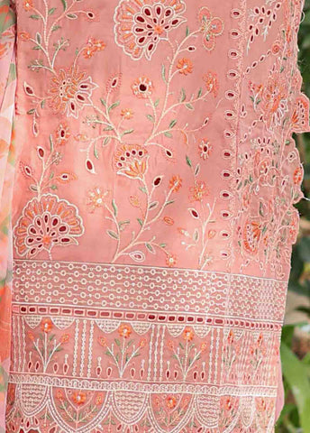 Bin Saeed Fabric - WCTF-015 B- 3 Piece Embroidered Stitched Suit