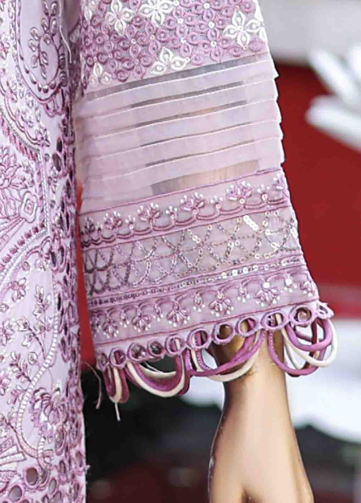 Bin Saeed Fabric - WCTF-017 C- 3 Piece Embroidered Stitched Suit