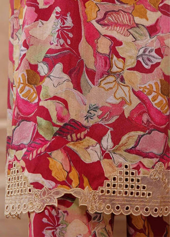 Bin Saeed Fabric - WE-001- 2 Piece Embroidered Stitched Co-ords