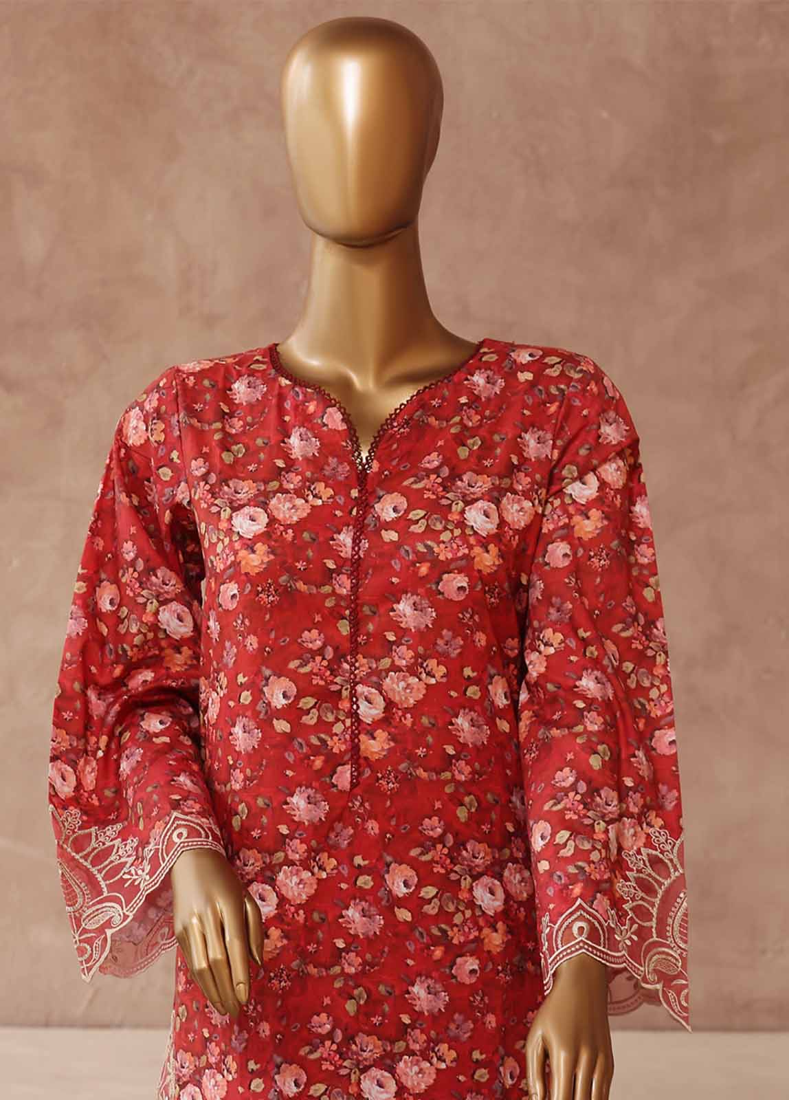 Bin Saeed Fabric - WE-020- 2 Piece Embroidered Stitched Co-ords