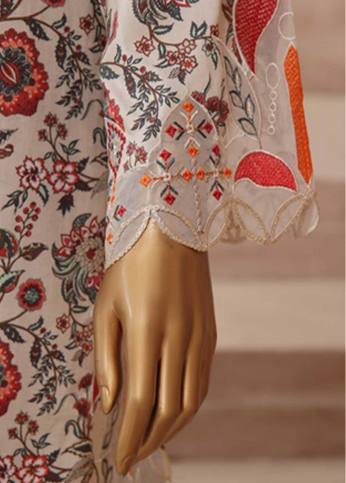 Bin Saeed Fabric - WE-021- 2 Piece Embroidered Stitched Co-ords