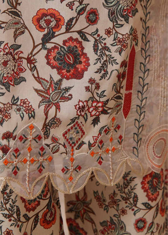 Bin Saeed Fabric - WE-021- 2 Piece Embroidered Stitched Co-ords