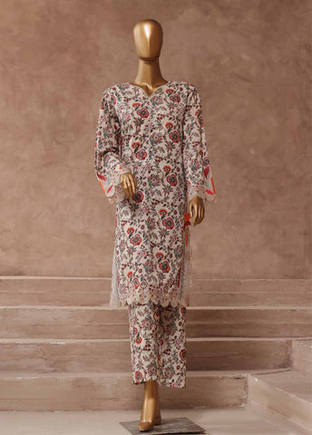 Bin Saeed Fabric - WE-021- 2 Piece Embroidered Stitched Co-ords