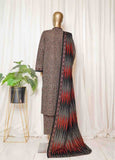 WK-0102-PR R77- 3 Piece Khaddar Printed Stitched Suit