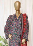 WK-0103-PR R77- 3 Piece Khaddar Printed Stitched Suit
