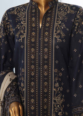 WK-0112-3 Piece Khaddar Printed Suit