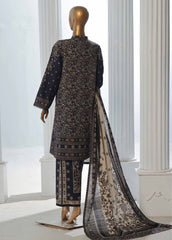 WK-0112-3 Piece Khaddar Printed Suit