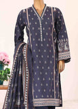 WK-011-3 Piece Khaddar Printed Suit