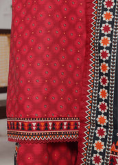 WK-0120 R-3 Piece Khaddar Printed Suit