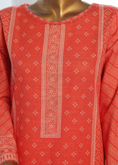 WK-0122-3 Piece Khaddar Printed Suit