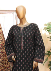 WK-031 -3 Piece Khaddar Printed Suit