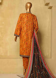 WK-032-3 Piece Khaddar Printed Suit