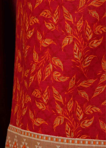 Bin Saeed Fabric - WK-040-3 Piece Khaddar Printed Suit