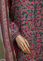 WK-041-3 Piece Khaddar Printed Suit