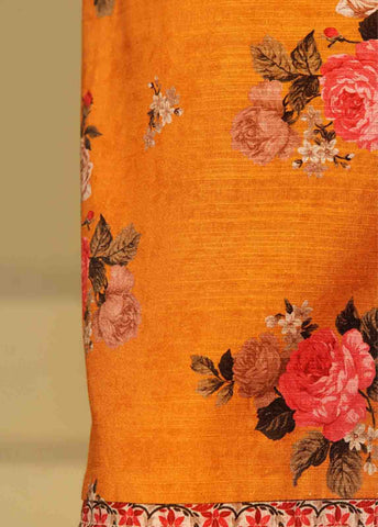 Bin Saeed Fabric - WK-042-3 Piece Khaddar Printed Suit