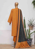 WK-054-3 Piece Khaddar Printed Suit