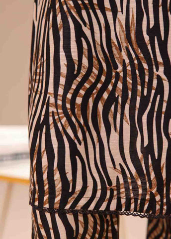 Bin Saeed Fabric - WK-061 -3 Piece Khaddar Printed Suit