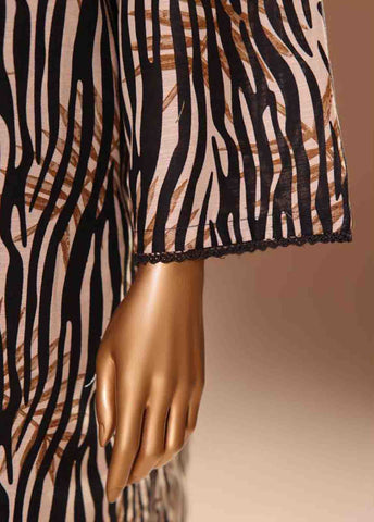 Bin Saeed Fabric - WK-061 -3 Piece Khaddar Printed Suit