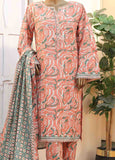 WK-063 -3 Piece Khaddar Printed Suit