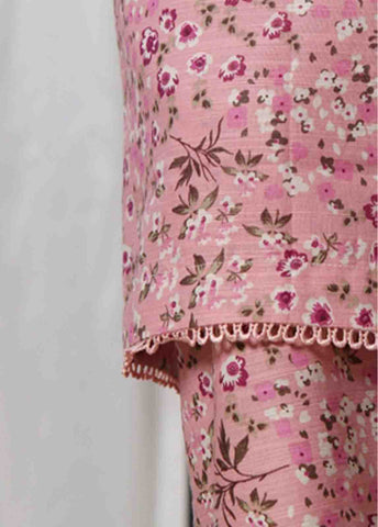 Bin Saeed Fabric - WK-067 -3 Piece Khaddar Printed Suit
