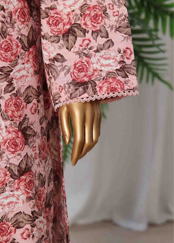 Bin Saeed Fabric - WK-069 -3 Piece Khaddar Printed Suit