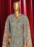 WK-082 B-3 Piece Khaddar Printed Suit