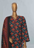 WK-085 B-3 Piece Khaddar Printed Suit