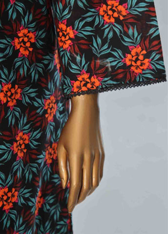 Bin Saeed Fabric - WK-085 B-3 Piece Khaddar Printed Suit