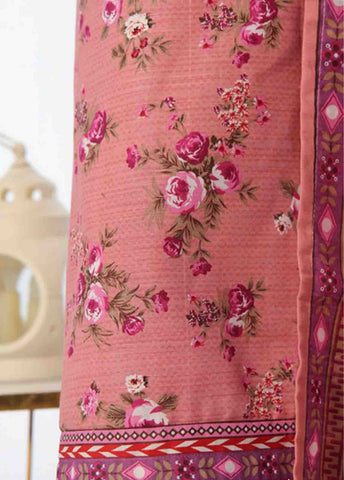 Bin Saeed Fabric - WK-086 B-3 Piece Khaddar Printed Suit