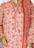 WK-096-PR R77- 3 Piece Khaddar Printed Stitched Suit