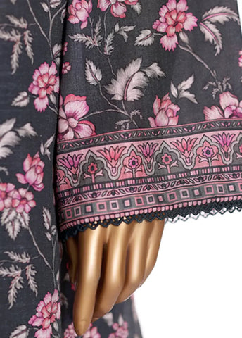 2 Piece Printed MultiColor Khaddar Shirt & Trouser