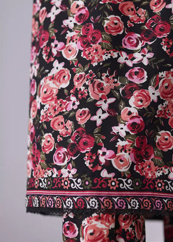 WK-25109-PR- 3 Piece Khaddar Printed Stitched Suit