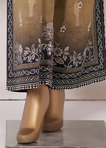 2 Piece Printed MultiColor Khaddar Shirt & Trouser