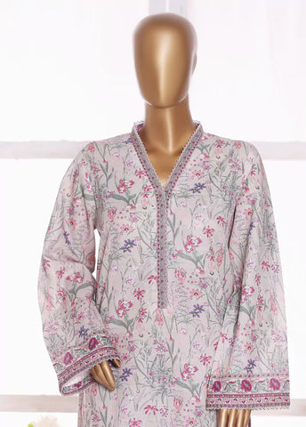 2 Piece Printed MultiColor Khaddar Shirt & Trouser