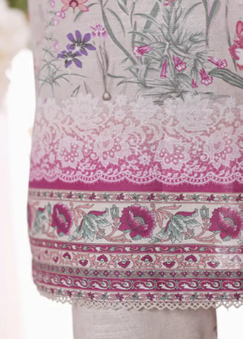 2 Piece Printed MultiColor Khaddar Shirt & Trouser