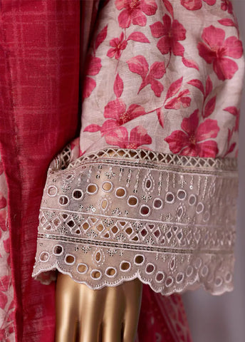 WK-2532-EMB- 3 Piece Khaddar Emboidered Stitched Suit