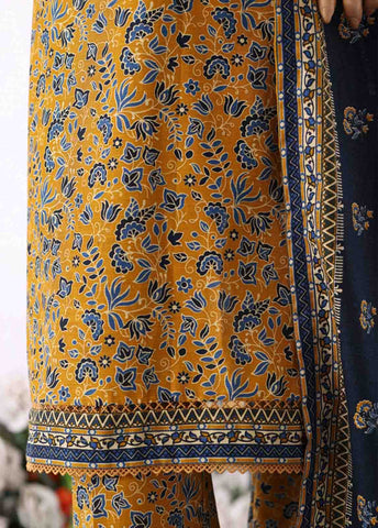 Bin Saeed Fabric - WK-2538- 3 Piece Khaddar Printed Stitched Suit