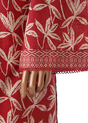 Bin Saeed Fabric - WK-2539- 3 Piece Khaddar Printed Stitched Suit