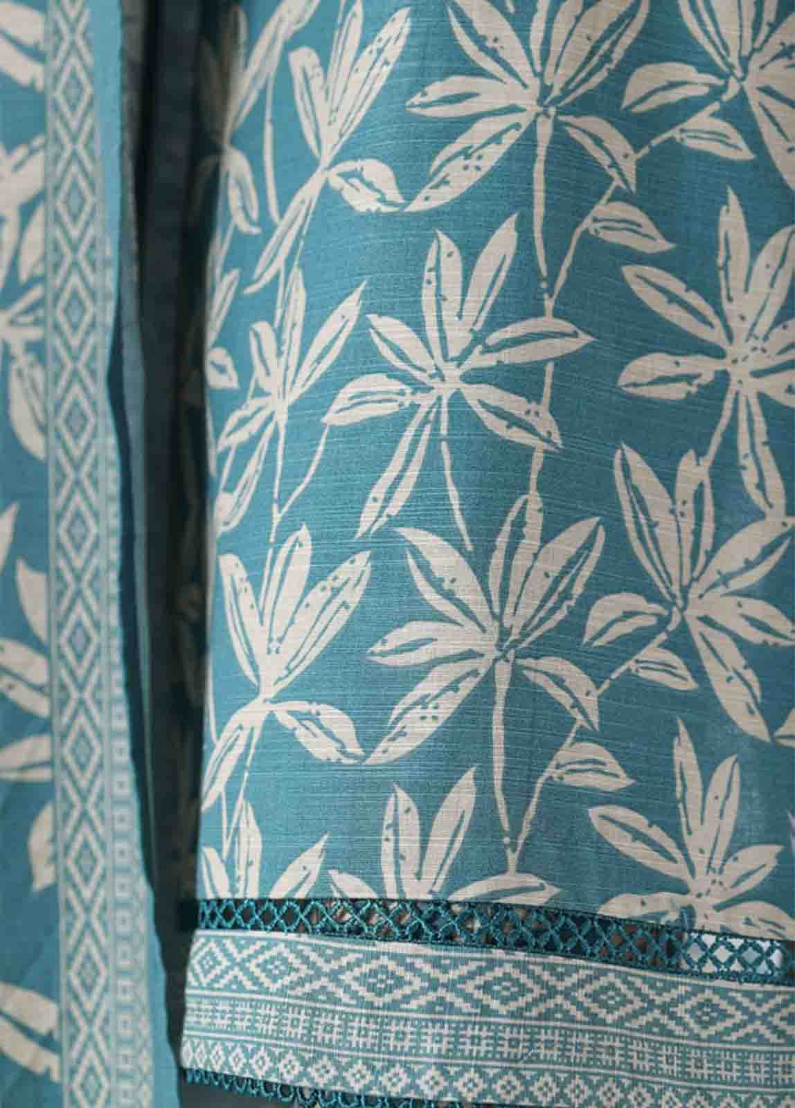 Bin Saeed Fabric - WK-2540- 3 Piece Khaddar Printed Stitched Suit