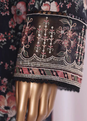 WK-2556-EMB- 3 Piece Khaddar Emboidered Stitched Suit