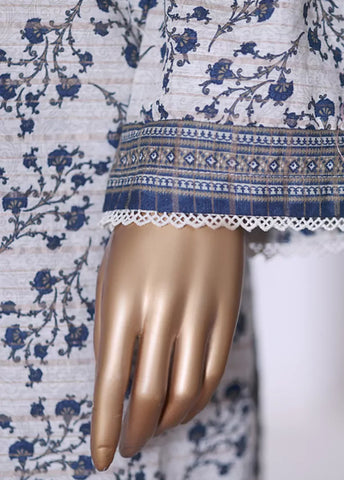 WK-2592-2- 2 Piece Khaddar Printed Stitched Suit