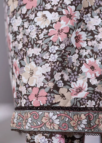 WK-2599-2- 2 Piece Khaddar Printed Stitched Suit
