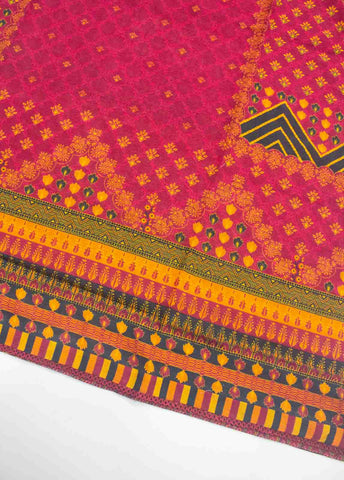 Bin Saeed Fabric - WKE-0142-3 Piece Khaddar Embroidered Suit