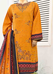 WKE-016-3 Piece Khaddar Embroidered collection