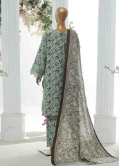 WKE-029 A-3 Piece Khaddar Chikankari Stitched Suit