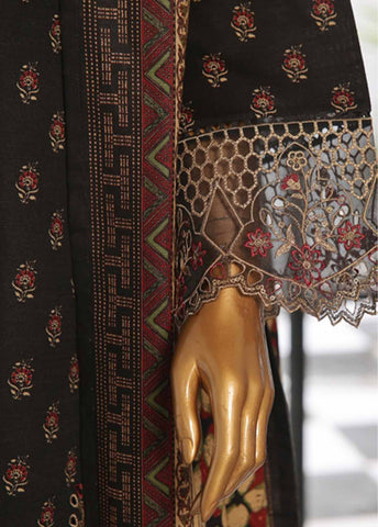 Bin Saeed Fabric - WKE-031 -3 Piece Khaddar Chikankari Stitched Suit