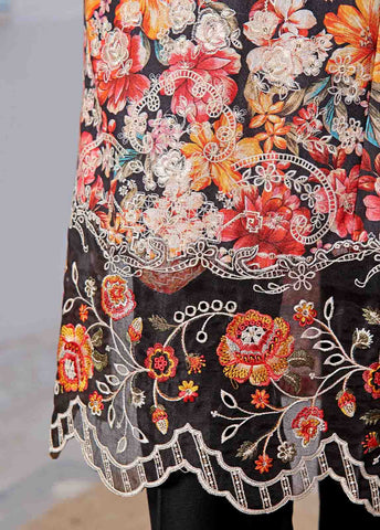 Bin Saeed Fabric - WKE-047 C -3 Piece Khaddar Embroidered Stitched Suit