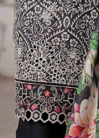 Bin Saeed Fabric - WKE-057 C -3 Piece Khaddar Embroidered Stitched Suit