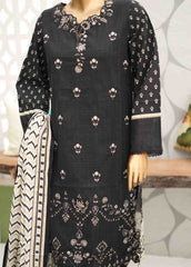 WKE-058-3 Piece Khaddar Embroidered Suit